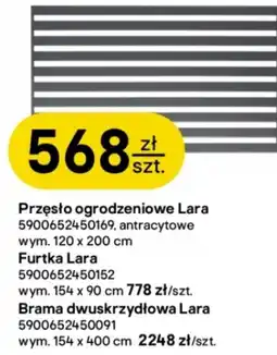 Castorama Przęsło ogrodzeniowe Lara oferta