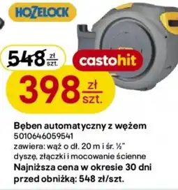 Castorama Hozelock Bęben automatyczny z wężem oferta