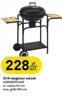 Castorama Grill węglowy wózek oferta