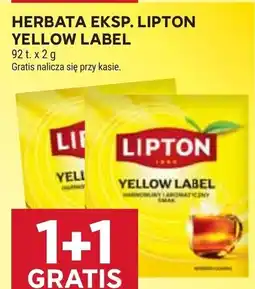 Stokrotka Market Lipton Herbata eksp. Yellow Label oferta