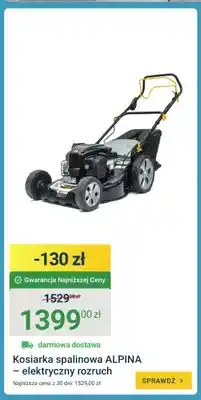 ERLI Kosiarka spalinowa ALPINA - elektryczny rozruch oferta
