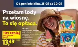 Lidl Lody na patyku Gelatelli oferta