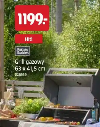 Burns & Barkles Grill gazowy