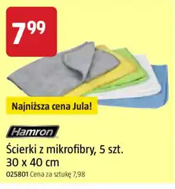 Jula Hamron Ścierki z mikrofibry oferta