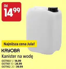 Jula Kayoba Kanister na wodę oferta