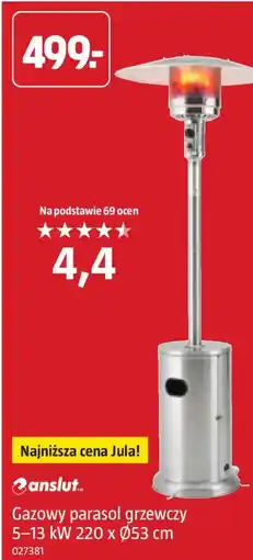 Jula Anslut Gazowy parasol grzewczy oferta