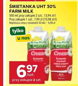 Stokrotka Market Farm Milk Śmietanka UHT 30% oferta