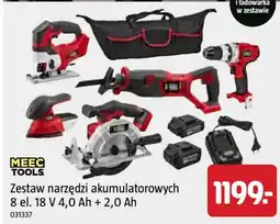 Jula Meec Tools Zestaw narzędzi akumulatorowych oferta