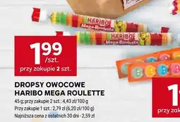 Stokrotka Market Haribo Dropsy owocowe Mega Roulette oferta
