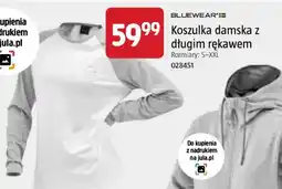 Jula Bluewear Koszulka damska z długim rękawem oferta
