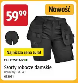 Jula Bluewear Szorty robocze damskie oferta