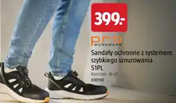 Jula Pro workwear Sandały ochronne z systemem szybkiego sznurowania oferta