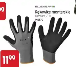 Jula Bluewear Rękawice monterskie oferta