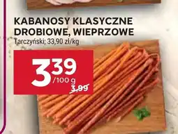 Stokrotka Market Tarczyński Kabanosy klasyczne drobiowe, wieprzowe oferta