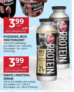Stokrotka Market Zott Pudding, Mus Proteinowy oferta
