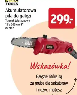 Jula Meec Tools Akumulatorowa piła do gałęzi oferta