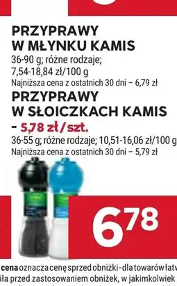 Stokrotka Market Kamis Przyprawy w młynku lub słoiczkach oferta