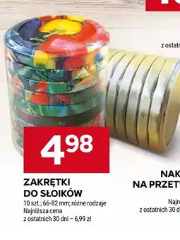 Stokrotka Market Zakrętki do słoików oferta