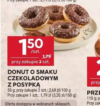 Stokrotka Market Donut o smaku czekoladowym z posypką oferta