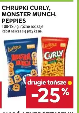 Stokrotka Market Lorenz Chrupki Curly, Monster Munch, Peppies oferta