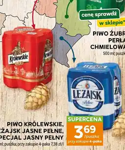 Stokrotka Market Królewskie, Leżajsk Jasne Pełne, Specjal Jasny Pełny Piwo oferta