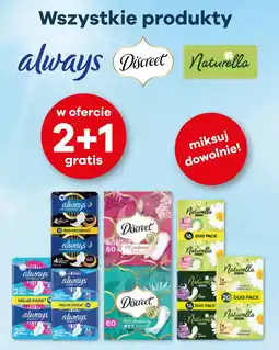 Stokrotka Market Always, Discreet, Naturella Wszystkie produkty oferta