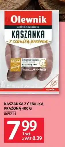 Selgros Olewnik Kaszanka z cebulką prażoną oferta