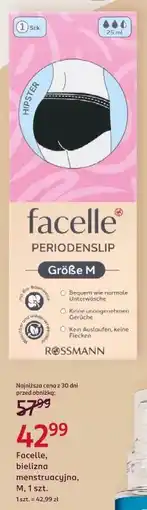 Rossmann Facelle, bielizna menstruacyjna, M, 1 szt oferta