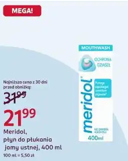 Rossmann Meridol, płyn do płukania jamy ustnej oferta