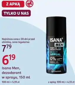 Rossmann Isana Men, dezodorant w sprayu oferta