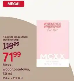 Rossmann Mexx, woda toaletowa oferta