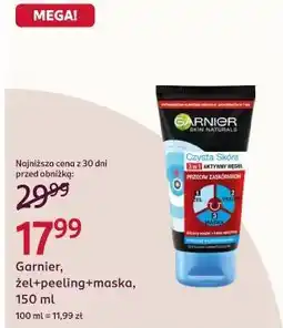 Rossmann Garnier, żel+peeling+maska, 150 ml oferta