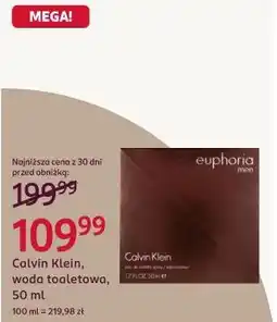 Rossmann Calvin Klein, woda toaletowa oferta