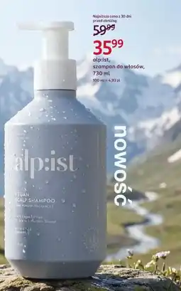 Rossmann alp:ist, szampon do włosów oferta
