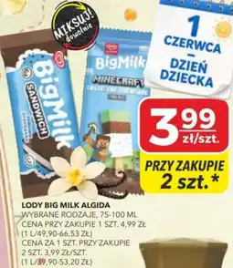 Top Market PSS Zgoda Algida Big Milk Lody oferta