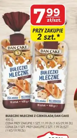 Top Market PSS Zgoda Dan Cake Bułeczki mleczne z czekoladą oferta