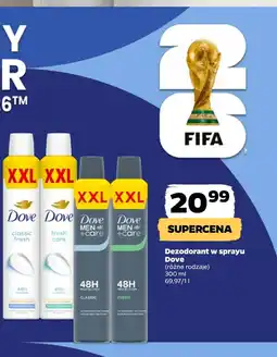 Netto Dezodorant Dove oferta