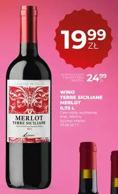 Duży Ben Wino Terre Siciliane Merlot czerwone wytrawne Włochy oferta