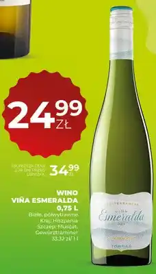 Duży Ben Wino Viña Esmeralda białe półwytrawne Hiszpania oferta