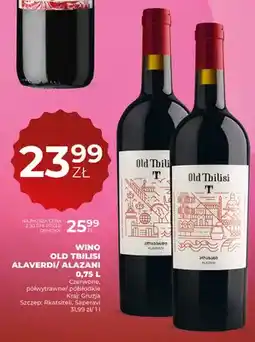 Duży Ben Wino Old Tbilisi Alaverdi czerwone półwytrawne Gruzja oferta