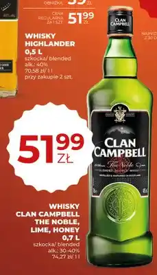 Duży Ben Whisky Clan Campbell The Noble szkocka blended oferta