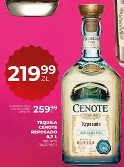 Duży Ben Tequila Cenote Reposado alk. 40% oferta