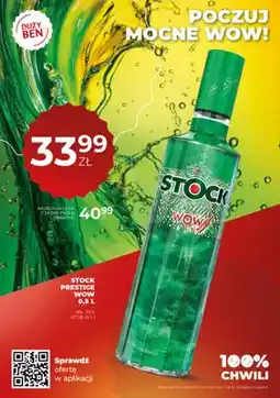 Duży Ben Wódka Stock Prestige WOW 30% oferta