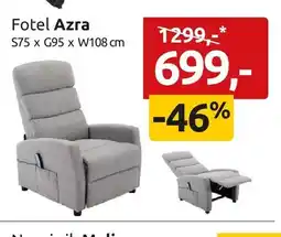 Black Red White Fotel Azra S75xG95xW108cm oferta