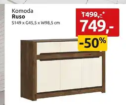 Black Red White Komoda Ruso S149xG45,5xW98,5cm oferta
