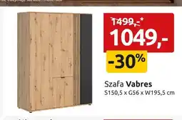 Black Red White Szafa Vabres S150,5xG56xW195,5cm oferta