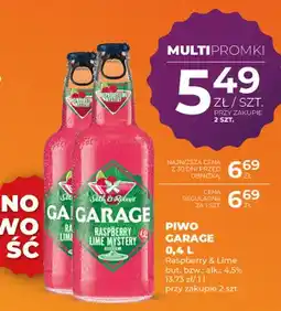 Duży Ben Piwo Garage Raspberry & Lime Mystery butelka bezzwrotna oferta