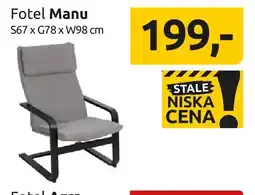 Black Red White Fotel Manu S67xG78xW98cm oferta