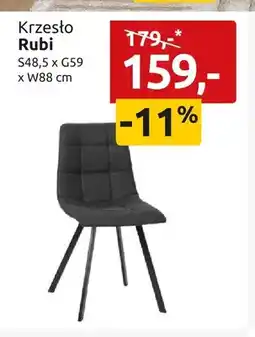Black Red White Krzesło Rubi S48,5xG59xW88cm oferta
