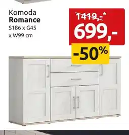 Black Red White Komoda Romance S186xG45xW99cm oferta
